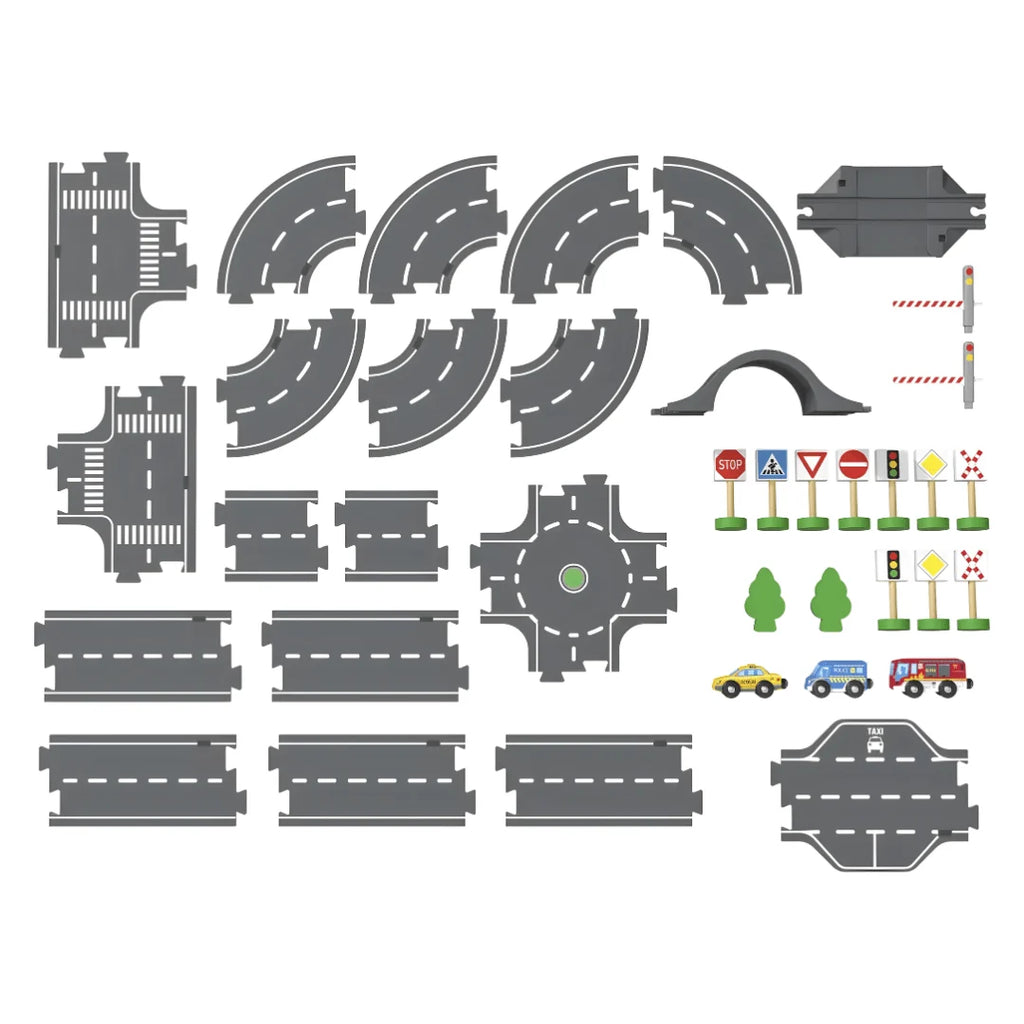 Playtive City Road Set